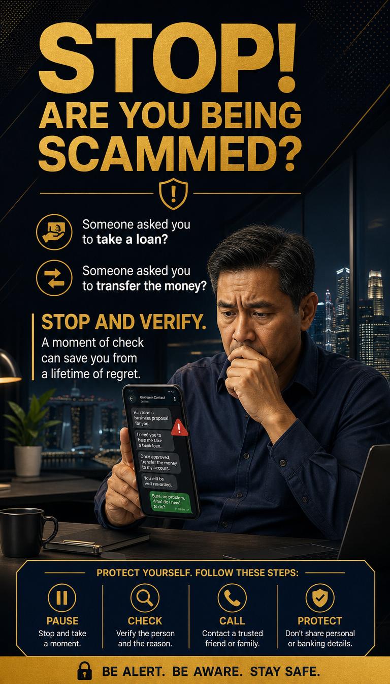 Stop! Are You Being Scammed?