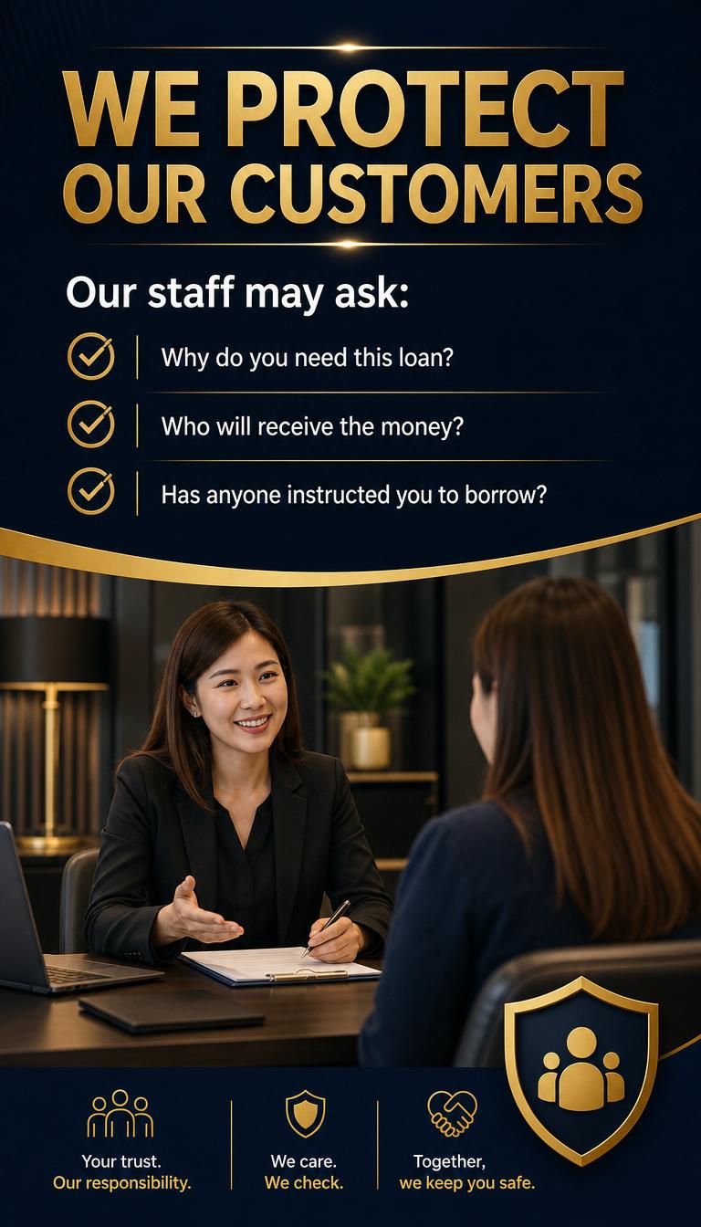 We Protect Our Customers